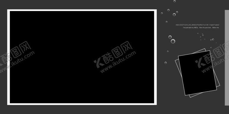 编号：40442709270537103980【酷图网】源文件下载-儿童幼儿宝宝相册模板相册模板