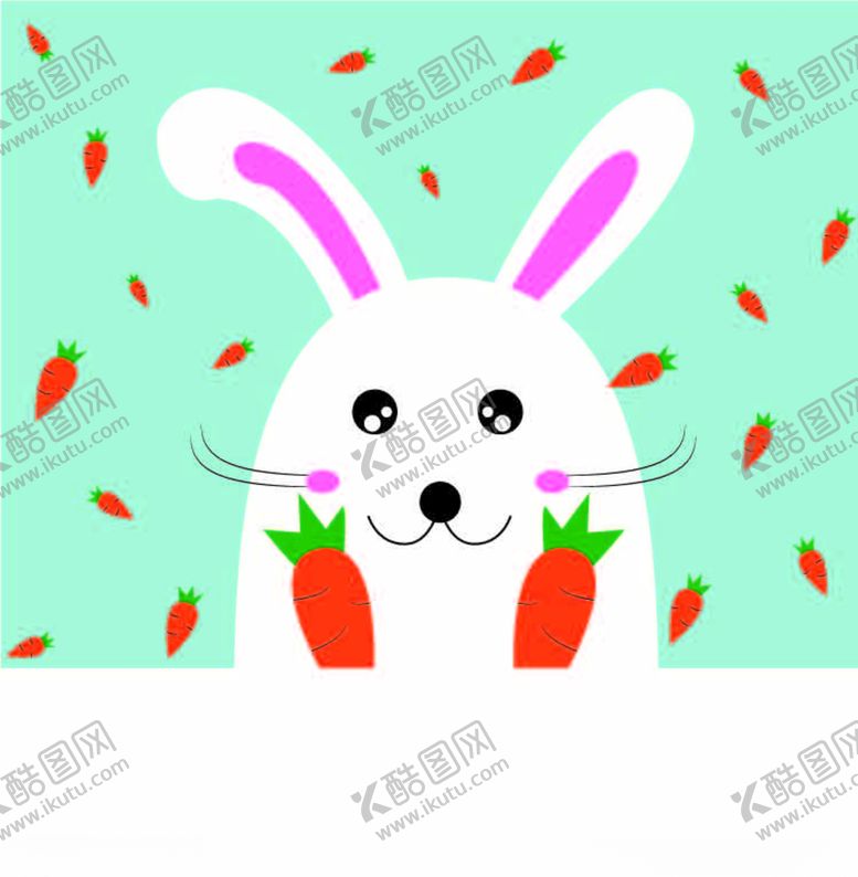 编号：26022510281905216046【酷图网】源文件下载-兔子与胡萝卜