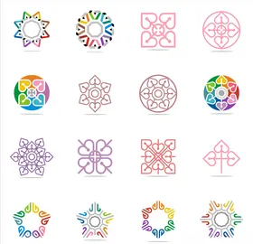 LOGO设计素材艺术个性环境logo字母logo