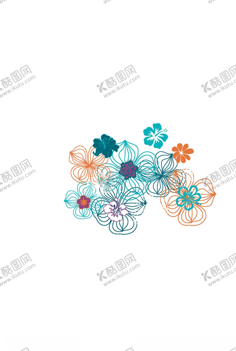 编号：13809009291101235376【酷图网】源文件下载-花卉组合