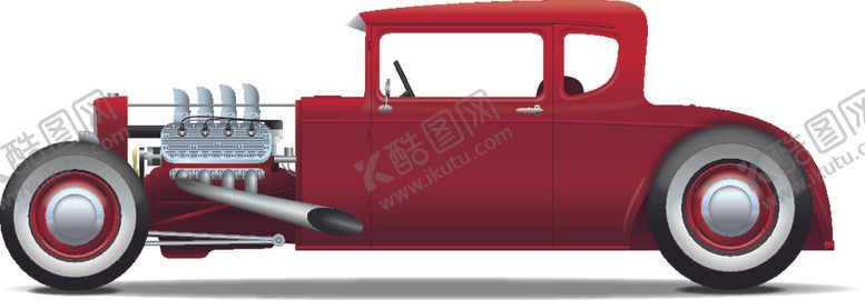 编号：26598910140233136604【酷图网】源文件下载-卡通小轿车古典汽车创意家用车