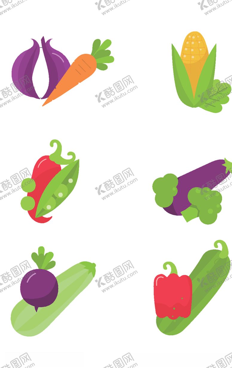 编号：94233205031859362964【酷图网】源文件下载-手绘蔬菜