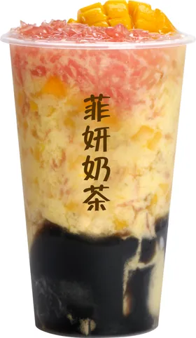 奶茶海报彩页宣传单冷饮店秘制
