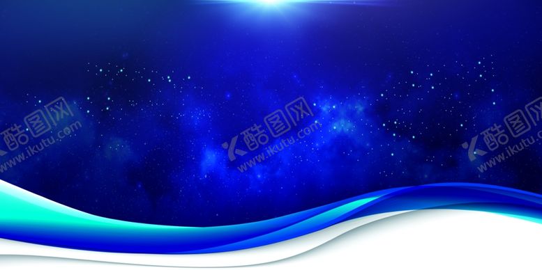 编号：20938904190010579292【酷图网】源文件下载-蓝色大气科技背景