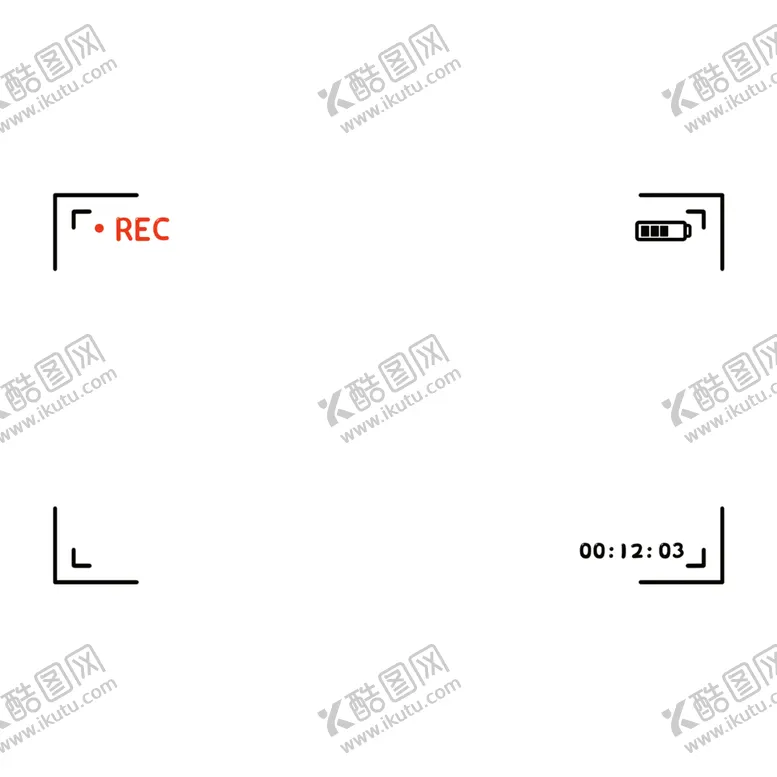 编号：96957402021853381443【酷图网】源文件下载-拍摄视频框