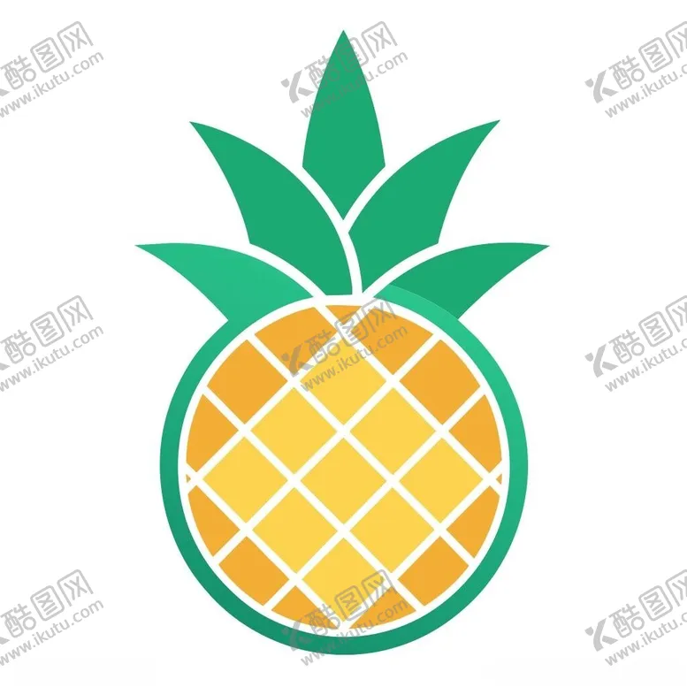 编号：51453512161334521553【酷图网】源文件下载-菠萝logo
