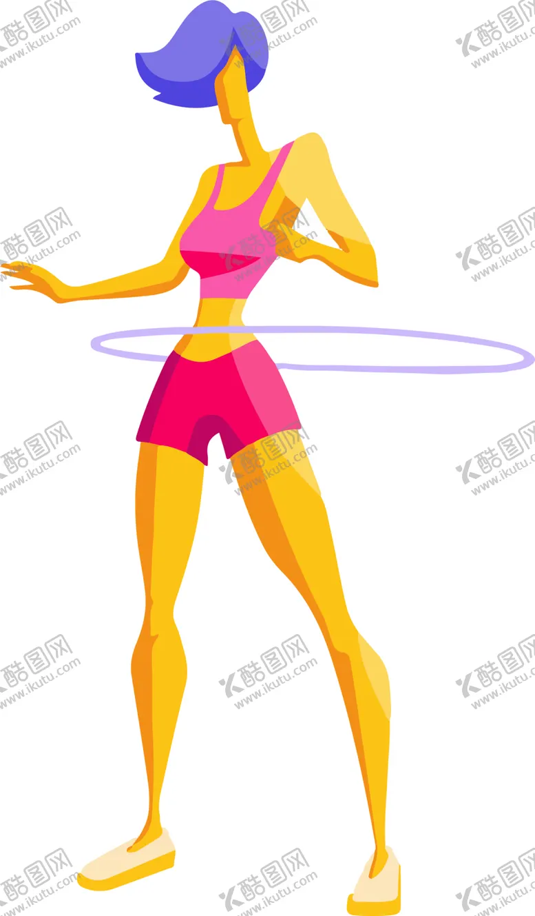 编号：88115102131458307225【酷图网】源文件下载-运动呼啦圈