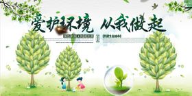 爱护环境保创意保设计保法保墙画