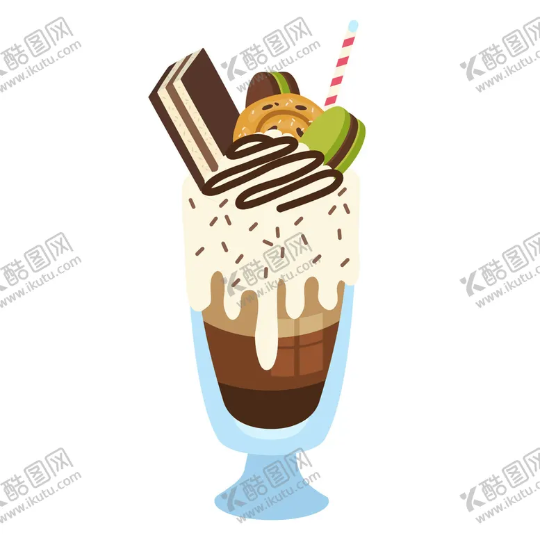编号：04756909151601069405【酷图网】源文件下载-多彩甜点杯