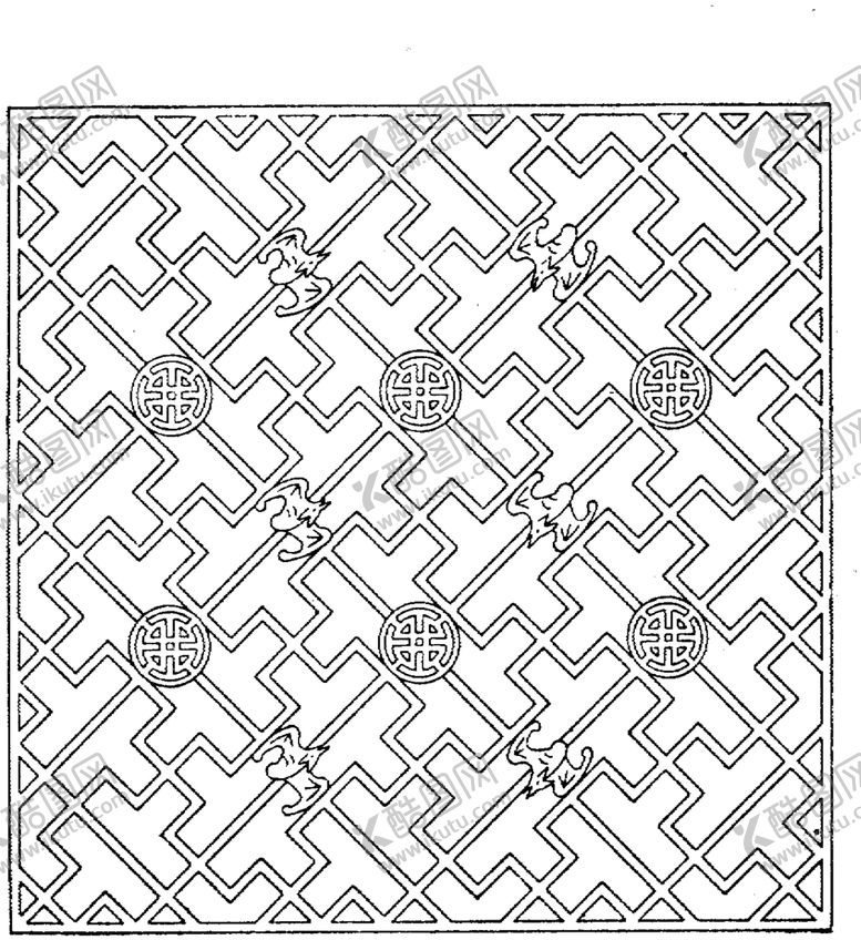 编号：15786205081606564139【酷图网】源文件下载-镂空花图案