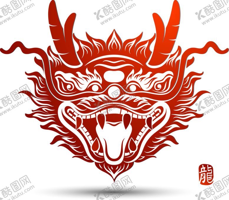 编号：56454201210222406080【酷图网】源文件下载-中国龙免扣