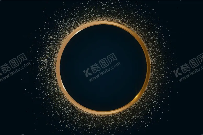 编号：27143811281746256406【酷图网】源文件下载-黑金圆环