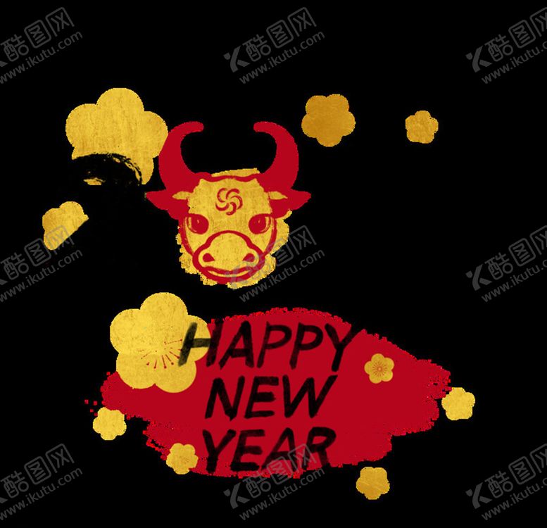 编号：69469105151143005319【酷图网】源文件下载-牛年艺术字体