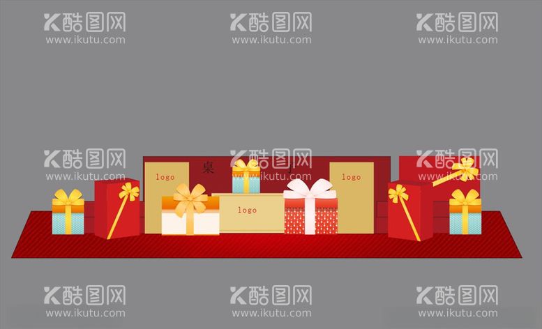 编号：51776203091715411498【酷图网】源文件下载-礼品堆头