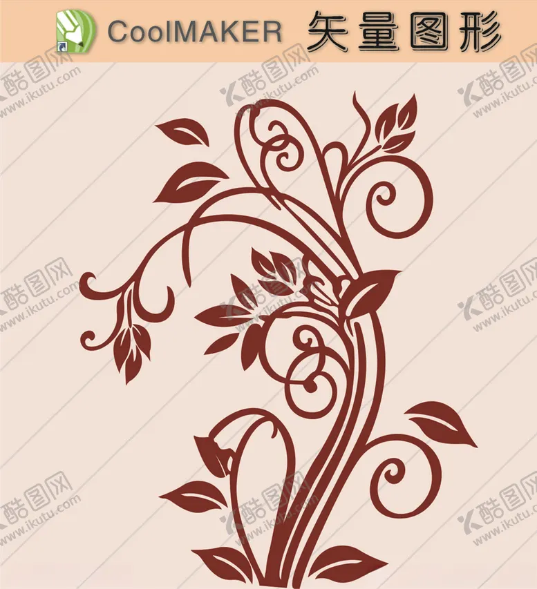 编号：17139807021233364525【酷图网】源文件下载-花草剪纸花草壁纸简洁手绘