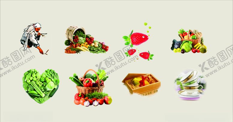 编号：52673607080047324084【酷图网】源文件下载-水果蔬菜