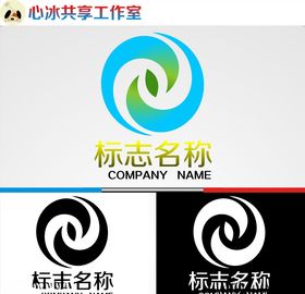 logo设计字母矢量矢量图制作