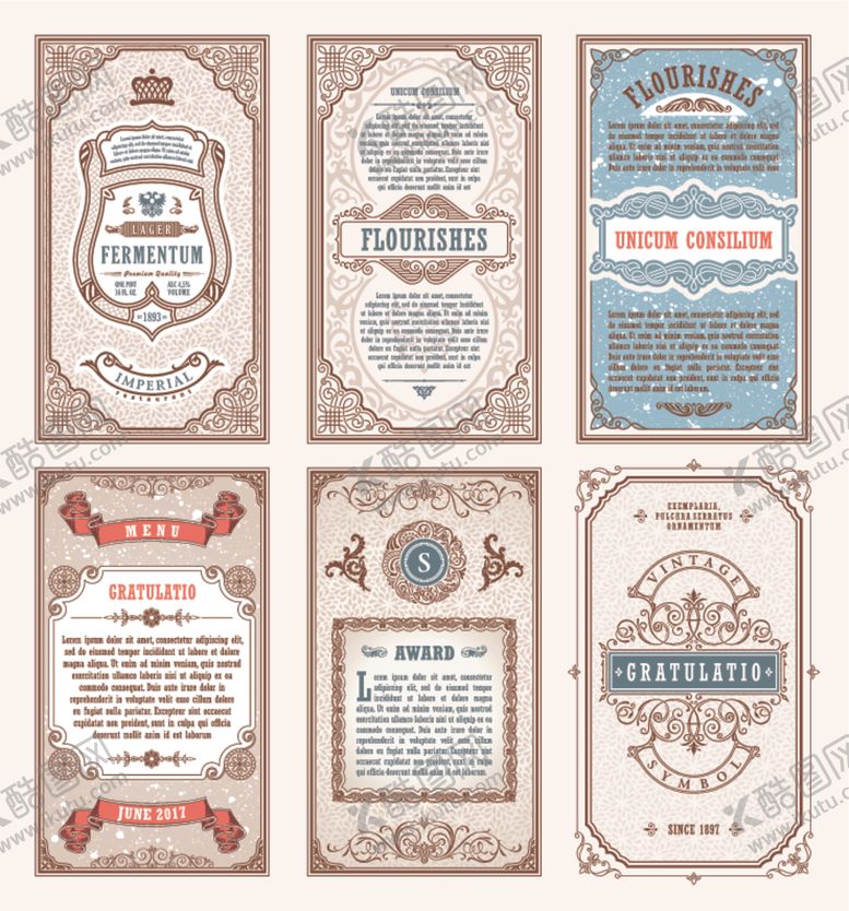 编号：83748910032156109108【酷图网】源文件下载-欧式花纹边框