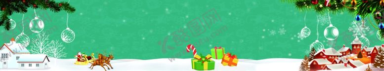 编号：52104909141952544919【酷图网】源文件下载-圣诞节蓝绿色背景