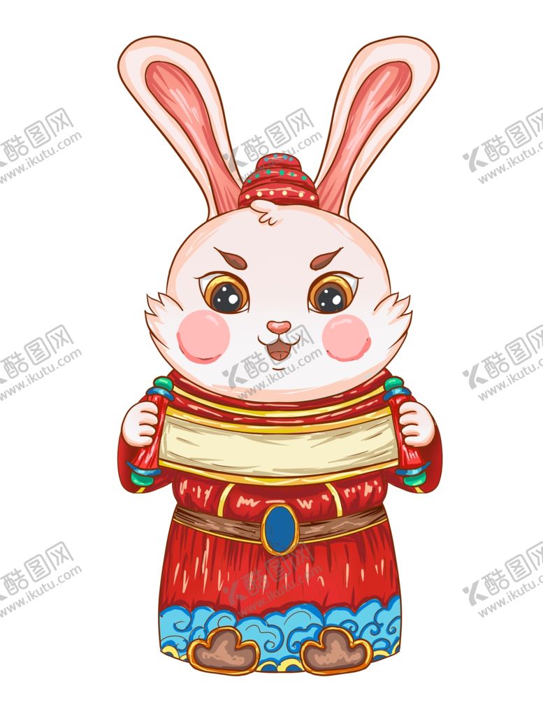 编号：30421509271626147496【酷图网】源文件下载-兔年长耳兔