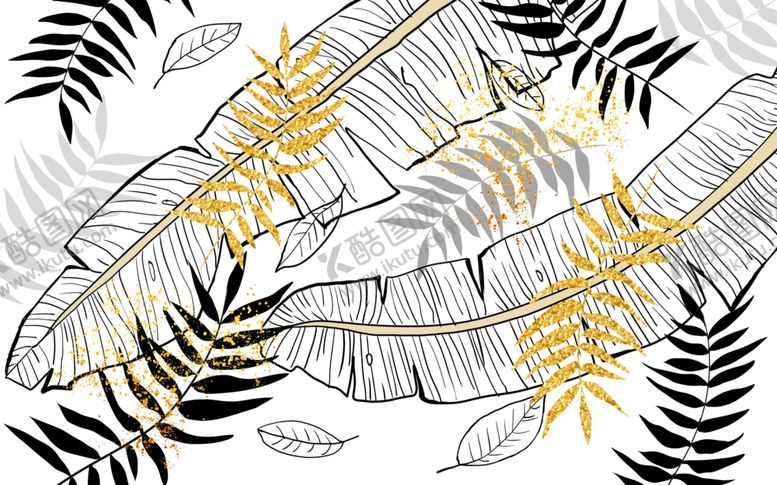 编号：94027709181029567546【酷图网】源文件下载-文艺北欧背景墙壁纸