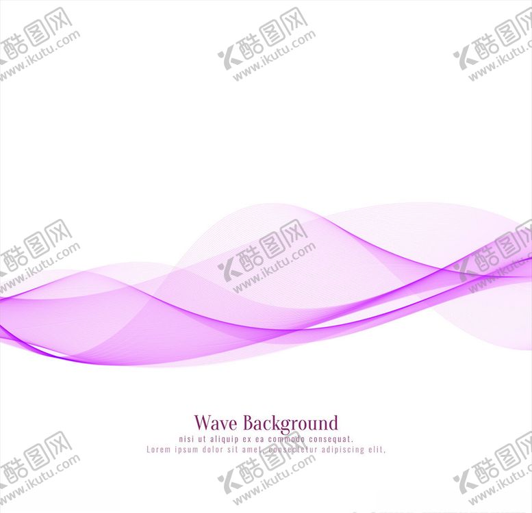 编号：84980610180945128980【酷图网】源文件下载-波浪背景