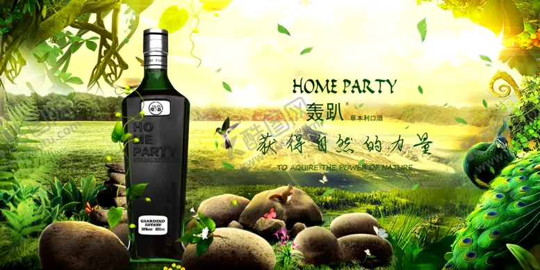 编号：26928706260827276744【酷图网】源文件下载-利口酒海报