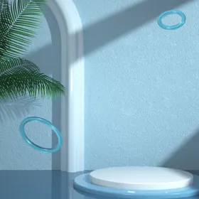 立体展台C4D场景高级C4D电商海报