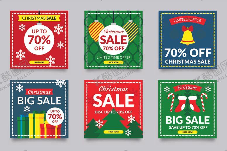 编号：48995110031039549478【酷图网】源文件下载-圣诞促销