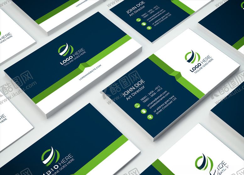 编号：94188910070008335409【酷图网】源文件下载-矢量名片模板