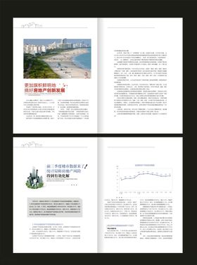 房产杂志内页画册设计广告地广告