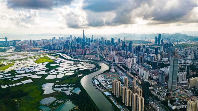 编号：12837409211253154825【酷图网】源文件下载-深圳罗湖风光