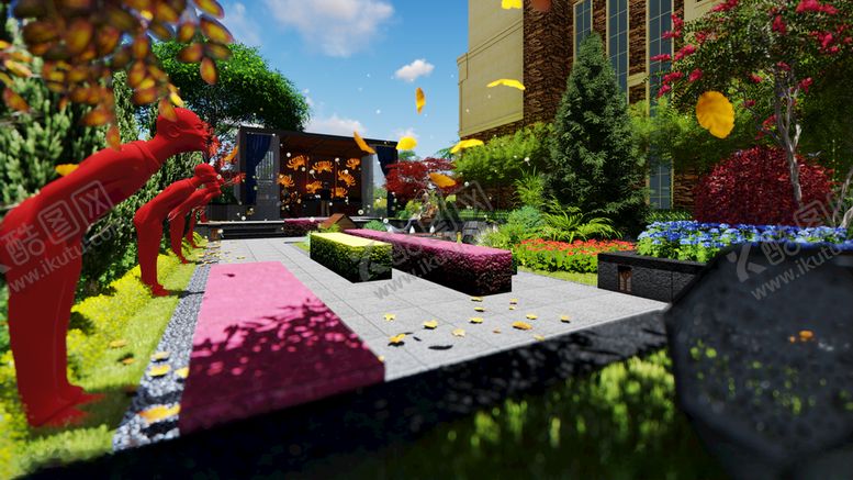 编号：15234009302108464532【酷图网】源文件下载-庭院