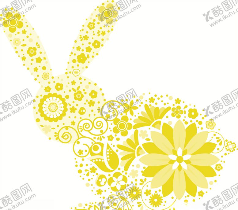 编号：50445709162130228062【酷图网】源文件下载-矢量花纹动物