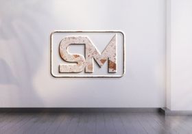 logo样机智能贴图立体字办公信纸效果图设计