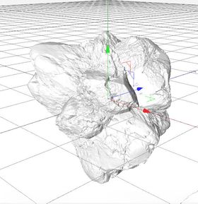 C4D模型岩石
