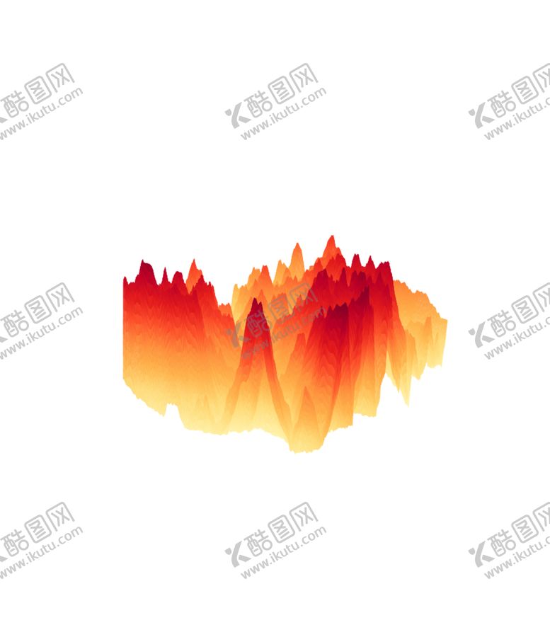 编号：39278204281405056168【酷图网】源文件下载-抽象山峰