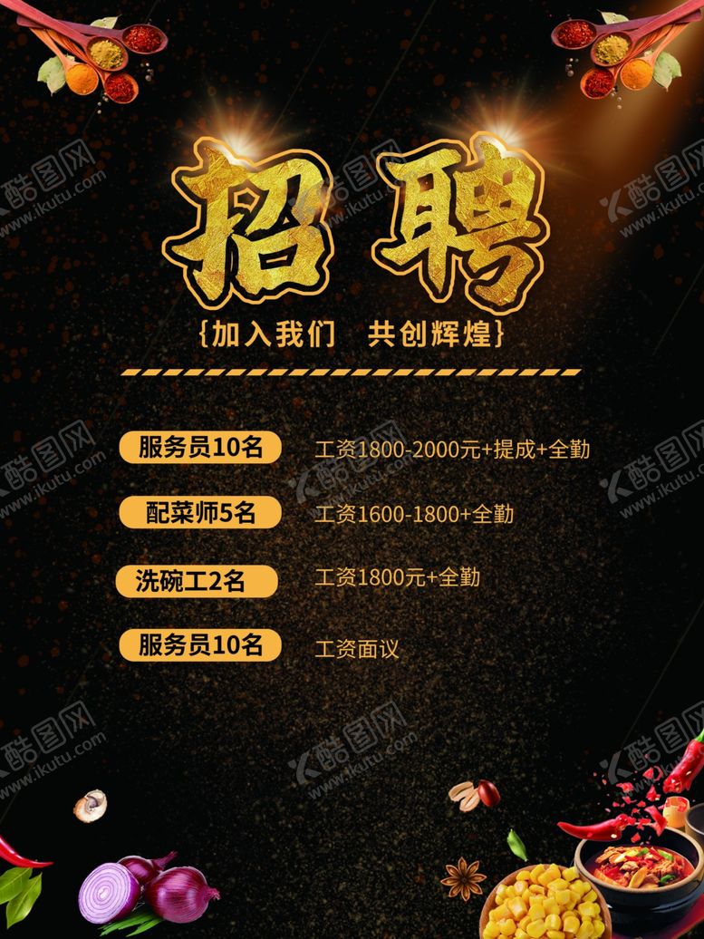 编号：80240407130356089626【酷图网】源文件下载-招聘