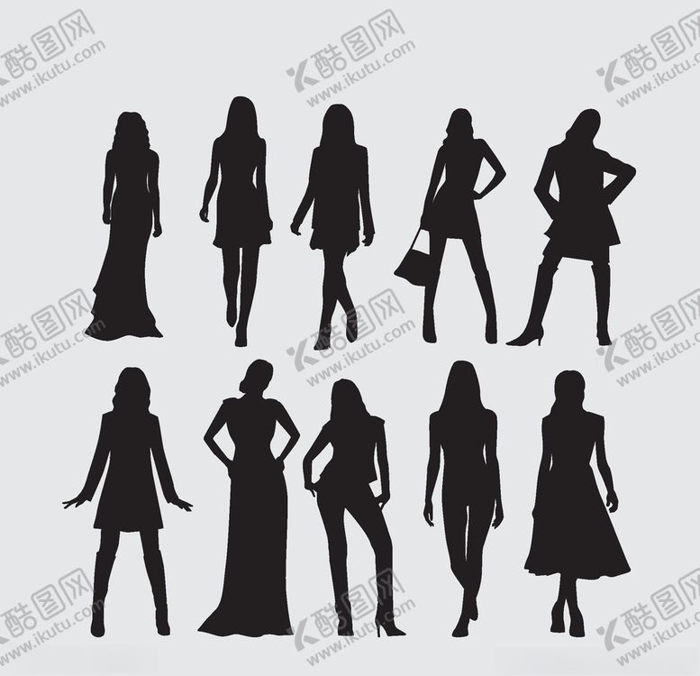 编号：85269109270618571741【酷图网】源文件下载-人物剪影