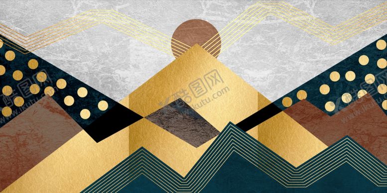 编号：51664009221759101978【酷图网】源文件下载-现代轻奢装饰画