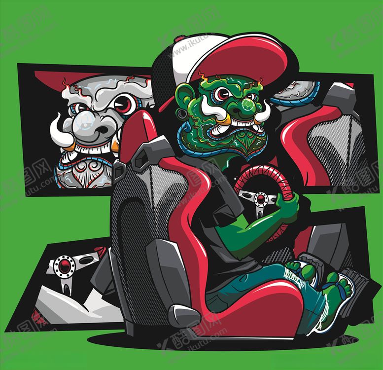 编号：44042611012045522314【酷图网】源文件下载-卡通创意插画