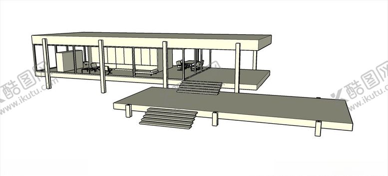 编号：69099310041435472457【酷图网】源文件下载-滨水建筑码头