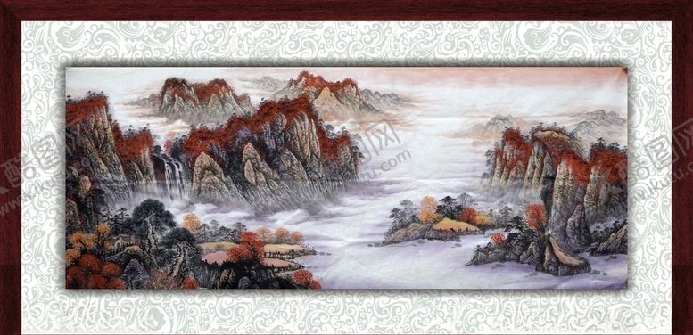 编号：37416710111235383766【酷图网】源文件下载-山水画