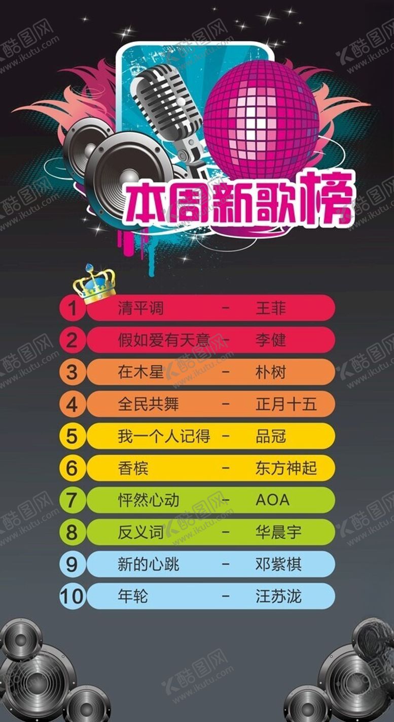 编号：30924402011336493196【酷图网】源文件下载-新歌榜