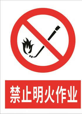 禁止明火作业