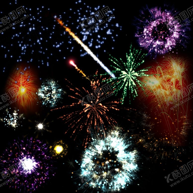 编号：47282210072219113625【酷图网】源文件下载-烟花