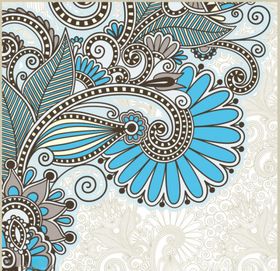 欧式复古花纹图案边框卡片