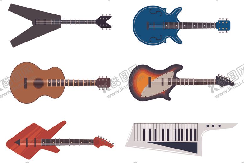 编号：75922610312126331689【酷图网】源文件下载-卡通乐器