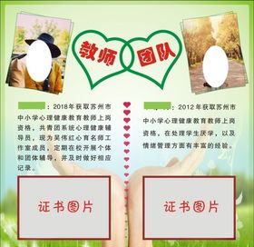 教师团队展板