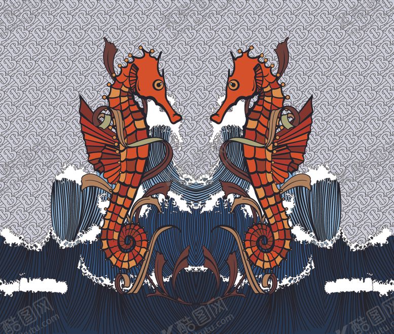 编号：15126409230349381355【酷图网】源文件下载-大牌女装印花